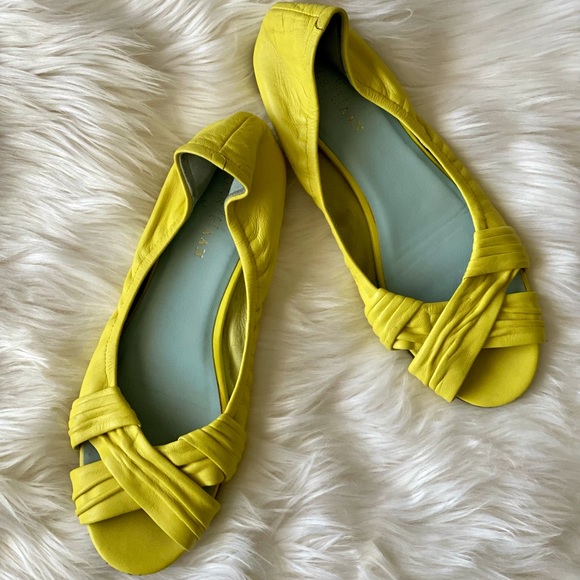 Cole Haan Leather Flats - Picture 2 of 5